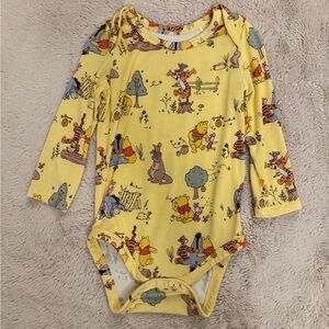 Little Sleepies Disney Playtime with Pooh Long Sleeve Bodysuit 6-12 Months